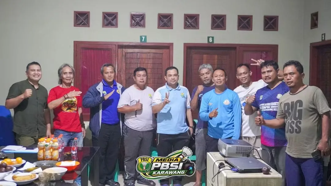 Dokumentasi kegiatan organisasi PBSI Karawang