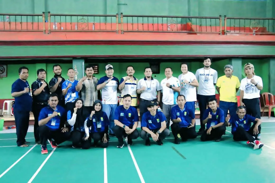 Dokumentasi tim dan atlet bulutangkis