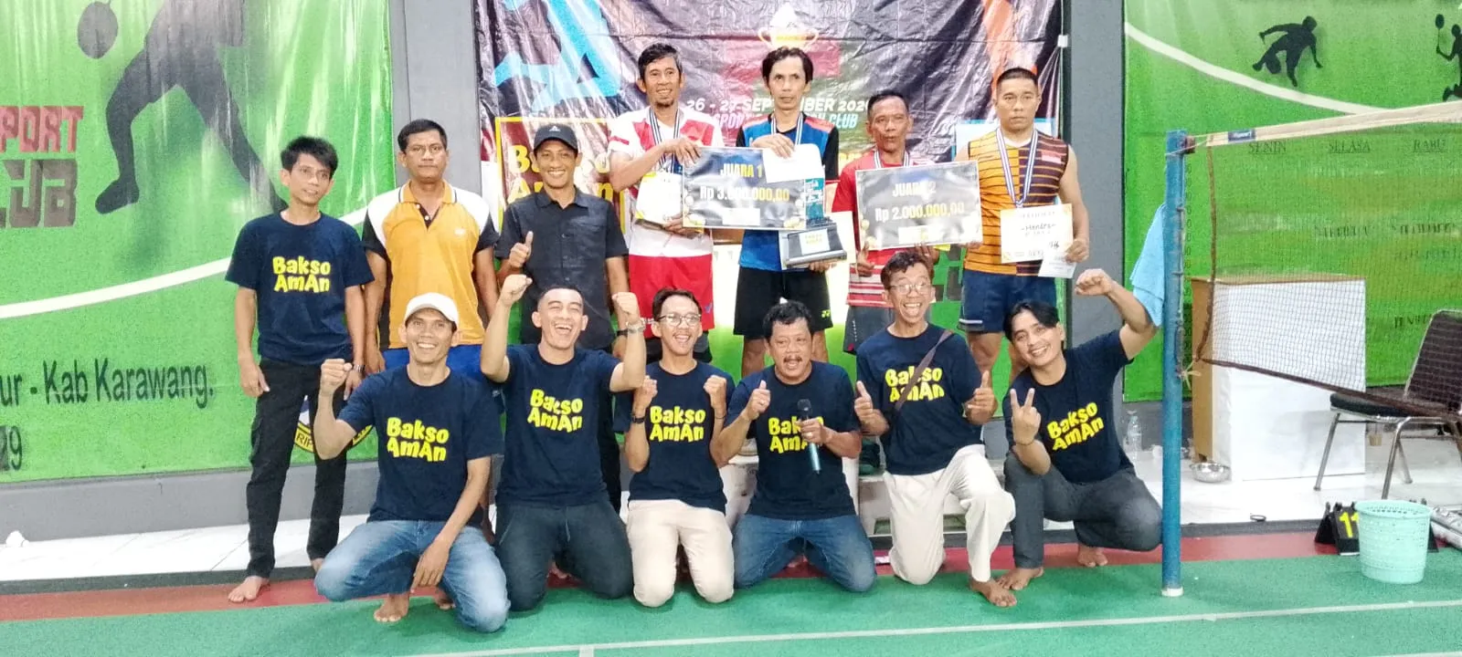 TURNAMEN BASO AMAN CUP REY SPORT
