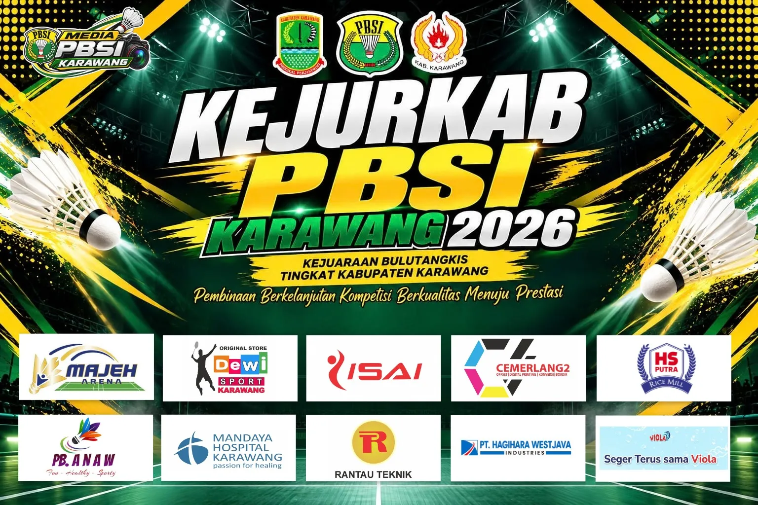 HS PUTRA UNTUK KEJURKAB PBSI KARAWANG 2026